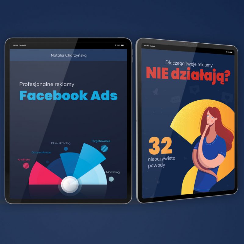 Ebooki o reklamach Facebook Ads - pakiet